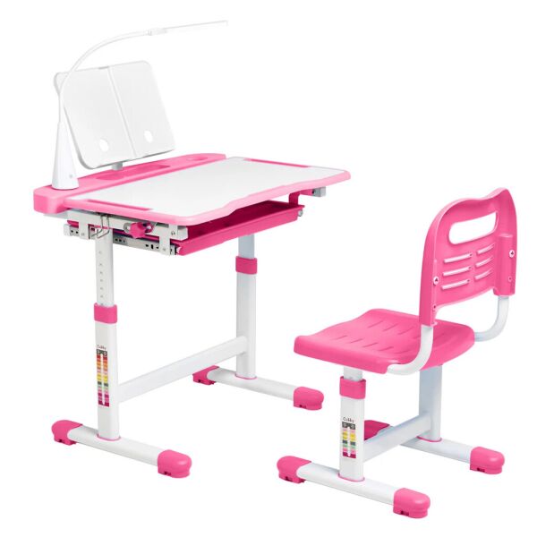 

Парта со стулом Cubby Vanda Pink