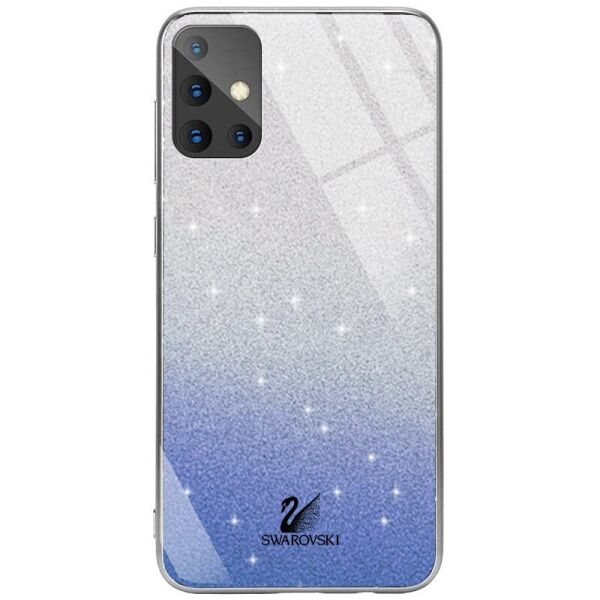 

Чехол Epik Swarovski TPU+Glass для Samsung Galaxy A51 Синий