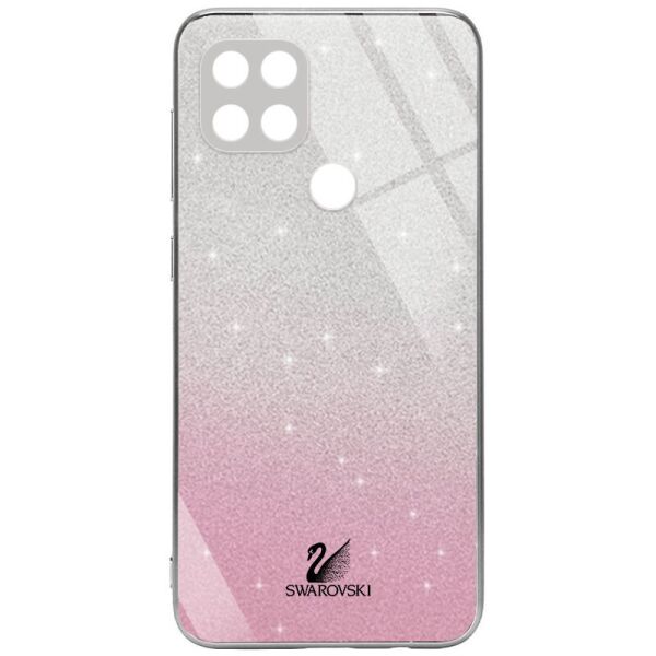 

Чехол Epik Swarovski TPU+Glass Full Camera для Oppo A15s / A15 Розовый