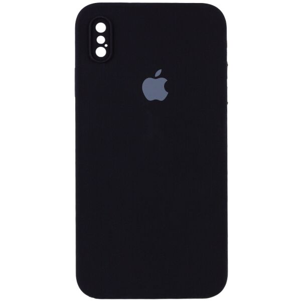 

Чехол Epik Silicone Case Square Full Camera Protective AA для Apple iPhone XS Max Черный / Black