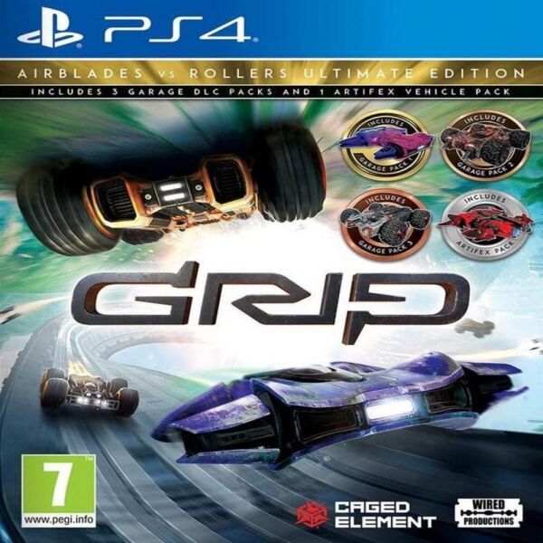 

GRIP Combat Racing - Rollers Vs Airblades Ultimate Edition (английская версия) PS4