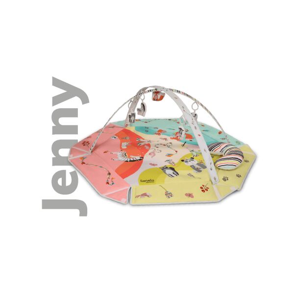 

Развивающий коврик Lionelo JENNY MULTICOLOR