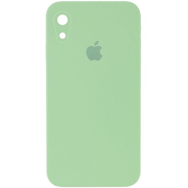 

Чехол Epik Silicone Case Square Full Camera Protective AA для Apple iPhone XR Мятный / Mint