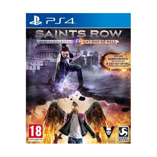 

Saints Row IV Re-elected & Saints Row: Gat out of Hell (русские субтитры) PS4