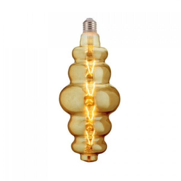 

Лампа филаментная LED HOROZ, Filament ORIGAMI Е27, 8W, 620Lm, 2200К, Amber