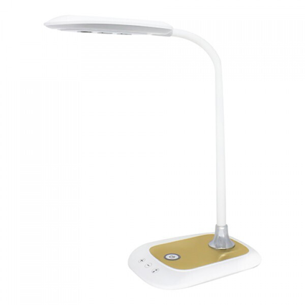 

Светильник настольный LED HOROZ SEDA 6W, 300Lm, 6000К, золотой