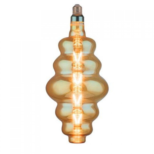 

Светодиодные Ретро Лампы LED HOROZ Filament ORIGAMI-XL Е27, 8W, 620Lm, Amber