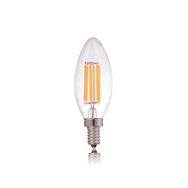 

Лампа светодиодная ретро VELMAX V-Filament-C37, E14, 6W LED, 630Lm, 4100К