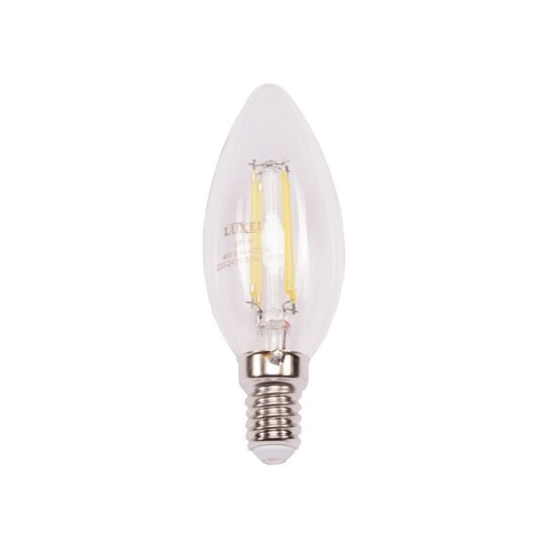 

Лампа филаментная светодиодная Luxel, E14, 4W, LED, 440Lm, 4000K