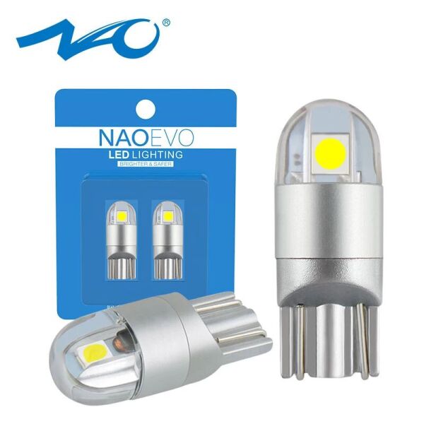 

Габаритная светодиодная лампа для автомобиля NaoEvo T10 (W5W), 2W, 6000K