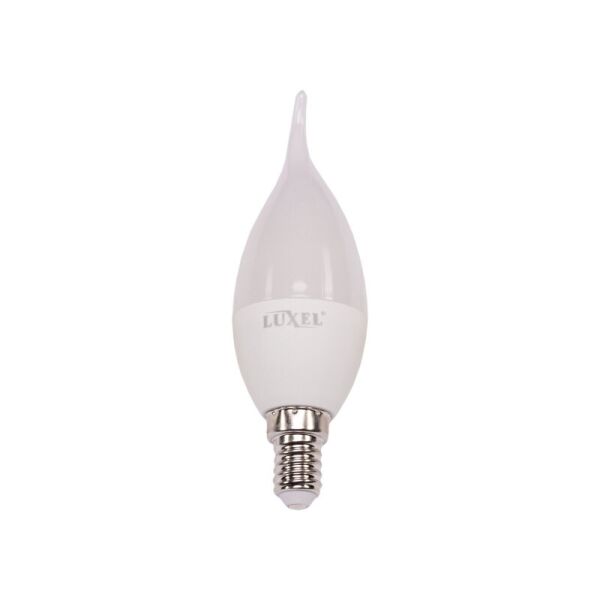 

Лампочка светодиодная Luxel CA37, E14, 6W, LED, 510Lm, 4000K