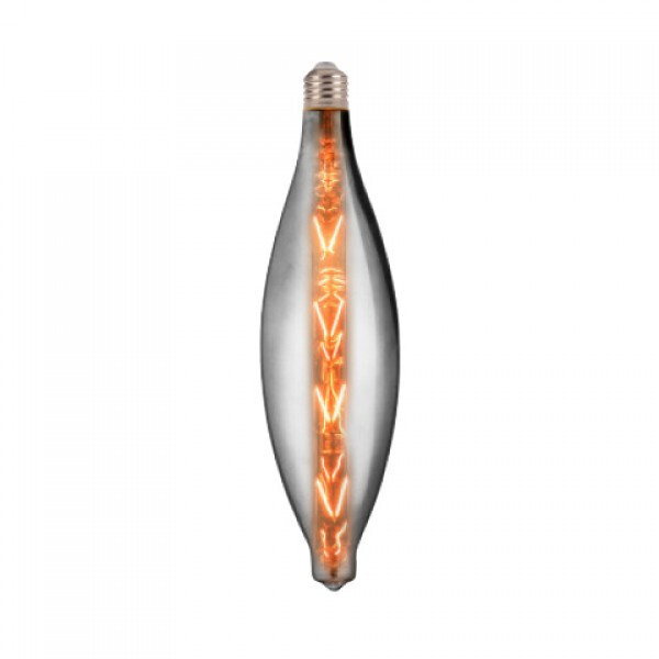 

LED Лампа Филаментная HOROZ, Filament ELLIPTIC Е27, 8W, 250Lm, 2400К, Titanium