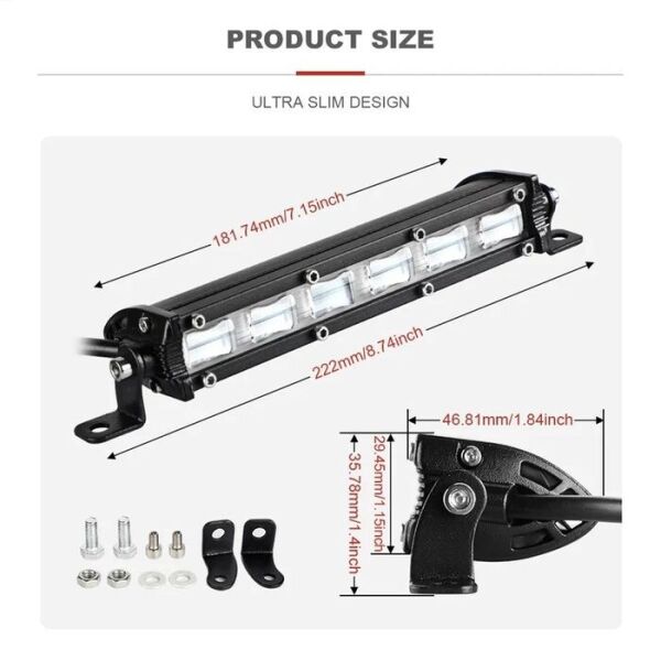 

Противотуманные фары на авто NaoEvo CP01-8W 4 ", 8W, LED, 6000K