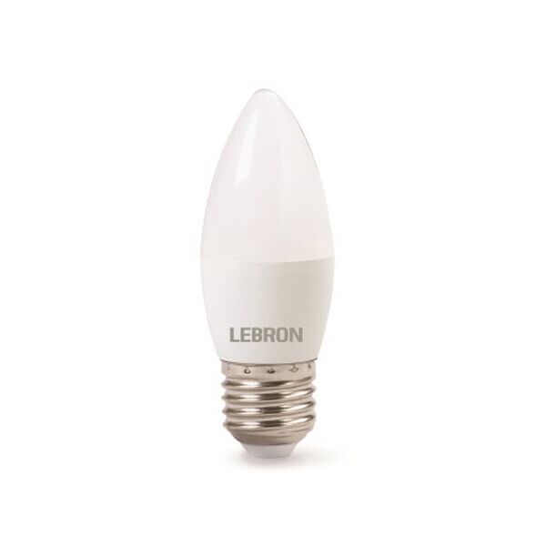 

LED лампочка LEBRON L-С37 Е27, 8W, 700Lm, 4100К