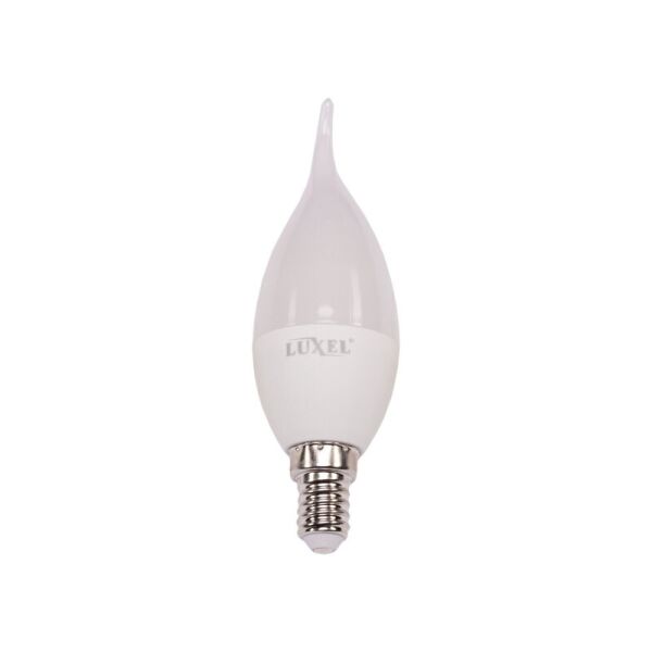 

Лампочка светодиодная Luxel CA37, E14, 6W, LED, 490Lm, 3000K