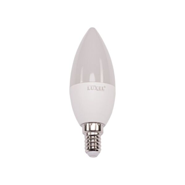 

LED лампочка Luxel C37, E14, 7W, 520Lm, 4000K