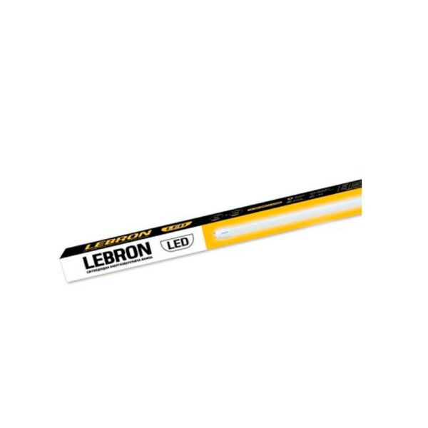

Лампa Т8 светодиодная LEBRON L-Т8-HR, 18W, 1200mm, G13, 6200К, с держателем
