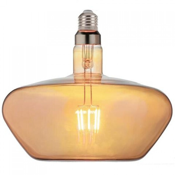 

Ретро LED Лампы HOROZ Filament GINZA Е27, 8W, 620Lm, 2200К, Amber