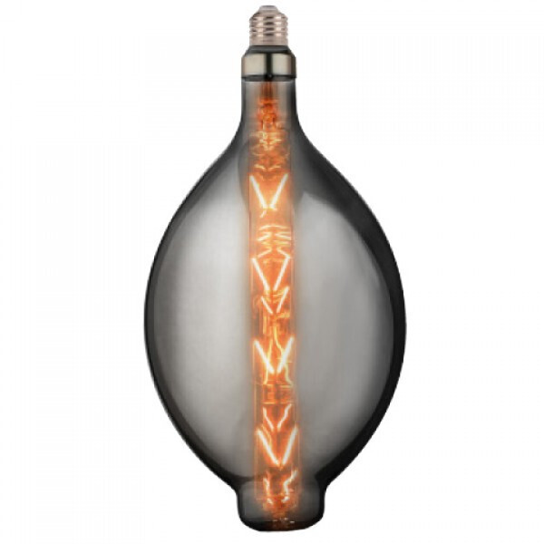 

Лампа филаментная LED HOROZ, Filament ENIGMA-XL Е27, 8W, 250Lm, 2400К, Titanium