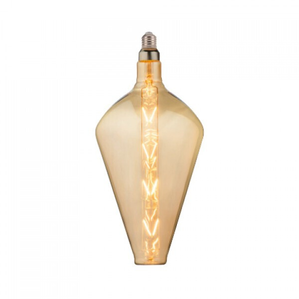 

Лампа филаментная LED HOROZ, Filament PARADOX Е27, 8W, 620Lm, 2200К, Amber