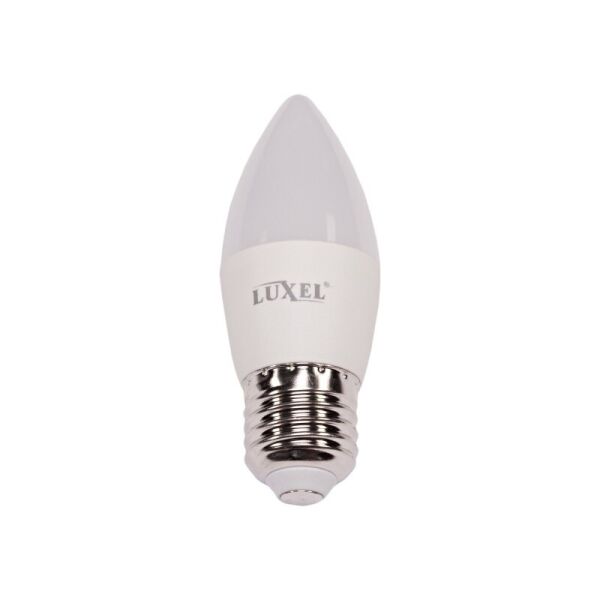 

LED лампочка Luxel C37, E27, 6W, 490Lm, 3000K