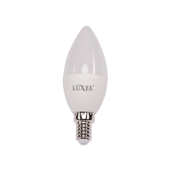 

LED лампа Luxel C37, E14, 7W, 240Lm, 4000K