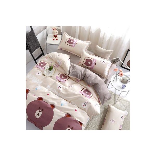 

Постельное белье евро размер "HomyTex" Teddy bear