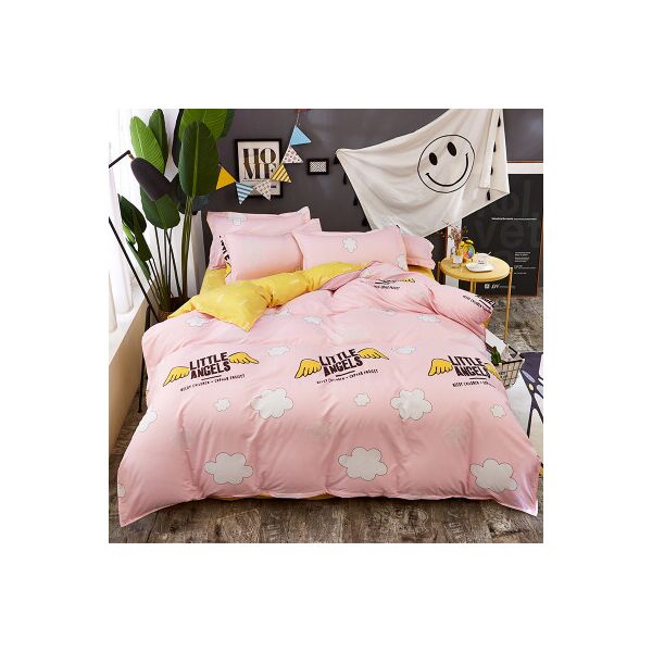 

Постельное белье двухспальное "HomyTex" Little angels