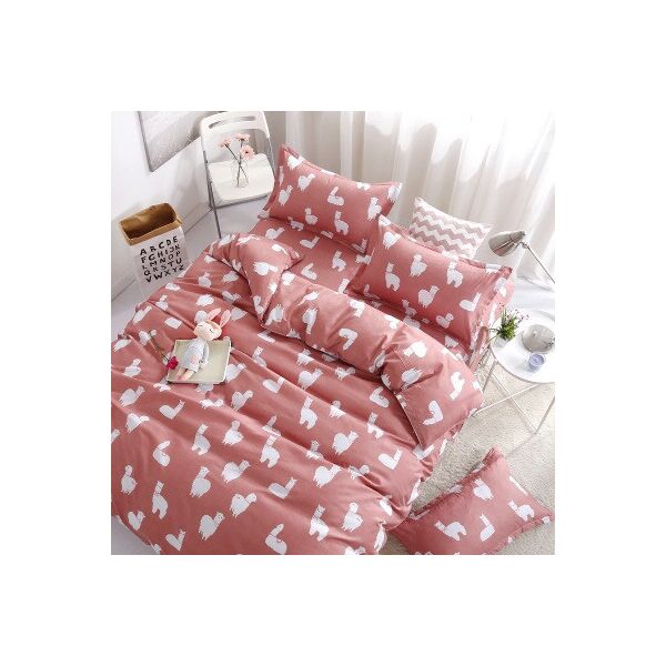 

Подростковое постельное белье "HomyTex" Cute lamb 150*200
