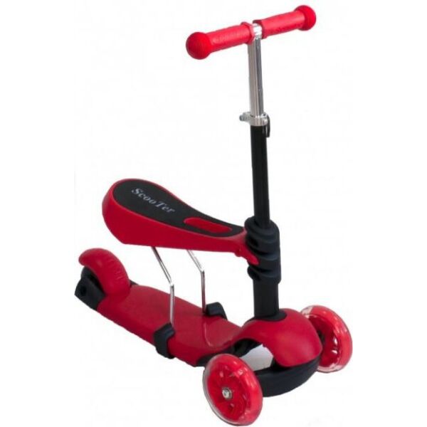 

Самокат Scooter S979a Красный (30044-1)