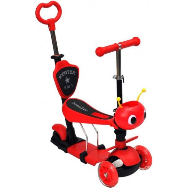 

Самокат Scooter S979c Красный (30055-1)