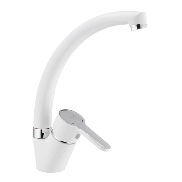 

Смеситель для кухни SQUARE M14822W IB0034 IBERGRIF Белый (1264616634)