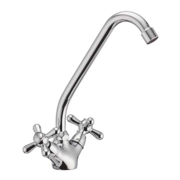 

Смеситель для кухни DOMINOX 271 HB0941 Haiba Стальной (1264616835)