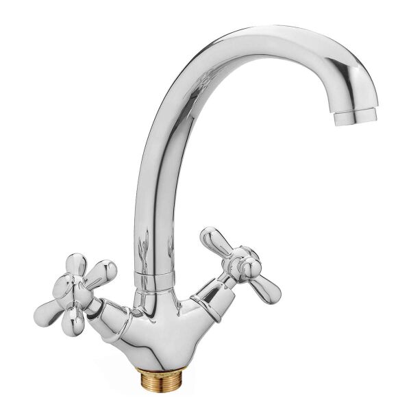 

Смеситель для кухни DOMINOX 273 HB0085 Haiba Стальной (1264617584)