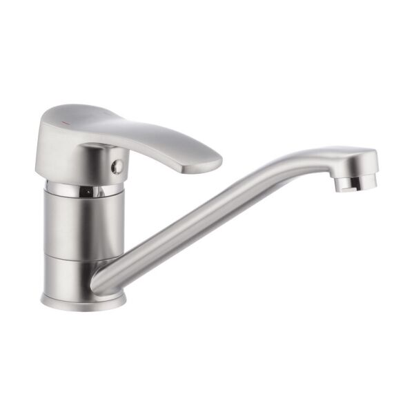 

Смеситель для кухни FOCUS 004 матовый HB0114 Haiba Стальной матовый (1264643764)