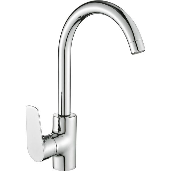 

Смеситель для кухни SMART 011 CR0187 Cron Стальной (1264616726)