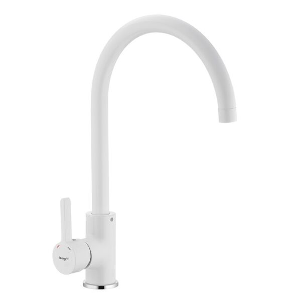 

Смеситель для кухни M22118W IB0079 IBERGRIF Белый (1264634978)