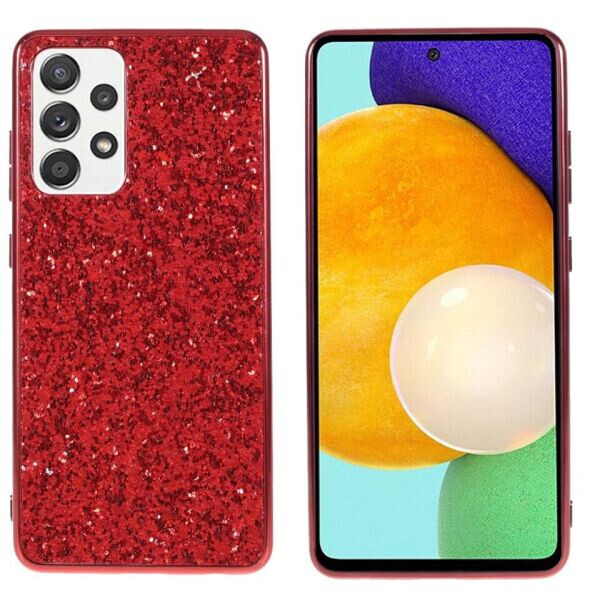 

Защитный чехол Deexe Sparkles Series для Samsung Galaxy A52 (A525) - Wine Red