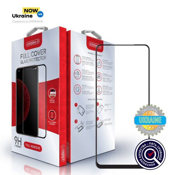 

Защитное стекло Intaleo Full Glue для Xiaomi Redmi Note 10 / Note 10s - Black