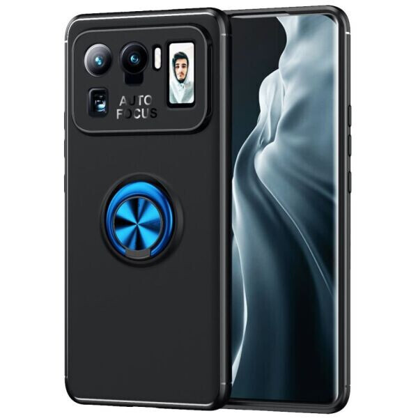 

Защитный чехол UniCase Magnetic Ring для Xiaomi Mi 11 Ultra - Black / Blue