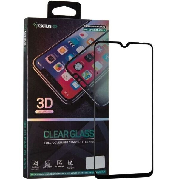 

Защитное стекло Gelius Pro 3D Full Glue для Xiaomi Redmi 9T - Black