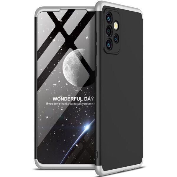 

Защитный чехол GKK Double Dip Case для Samsung Galaxy A72 (А725) - Black / Silver
