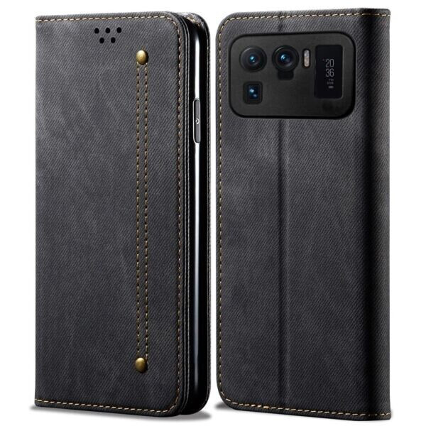 

Чехол-книжка UniCase Jeans Wallet для Xiaomi Mi 11 Ultra - Black