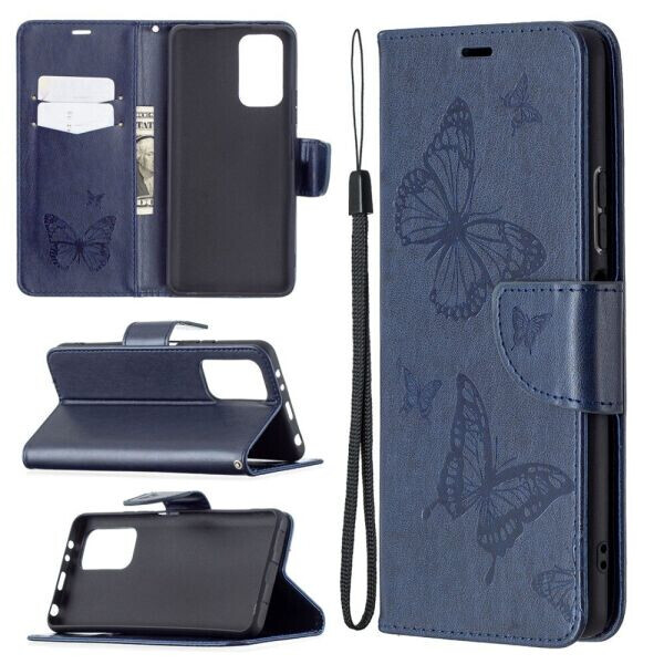 

Чехол UniCase Butterfly Pattern для Xiaomi Redmi Note 10 Pro - Blue