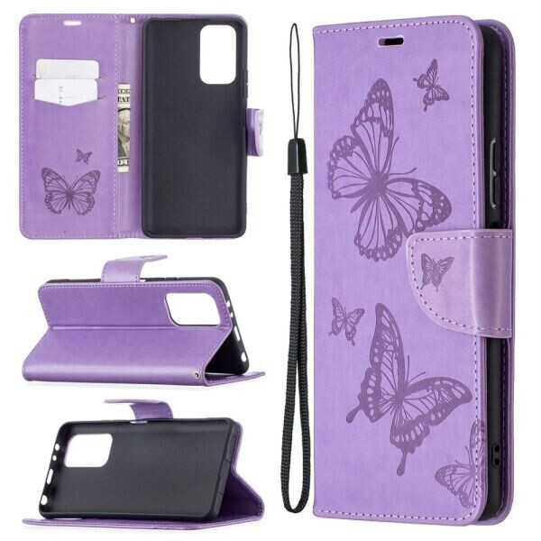 

Чехол UniCase Butterfly Pattern для Xiaomi Redmi Note 10 Pro - Purple