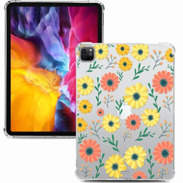 

Защитный чехол Deexe Color Cover для Apple iPad Pro 12.9 (2020) / iPad Pro 12.9 (2021) - Daisy