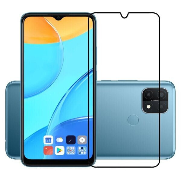

Защитное стекло Deexe 5D Full Glue для OPPO A15 / A15s - Black