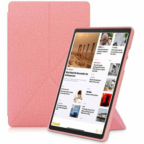 

Чехол Deexe Origami Case для Samsung Galaxy Tab A7 10.4 (2020) - Pink
