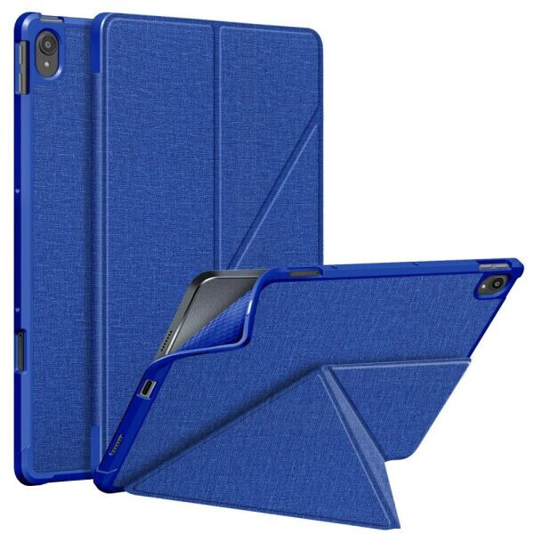 

Чехол Deexe Origami Case для Lenovo Tab P11 (TB-J606F) - Blue