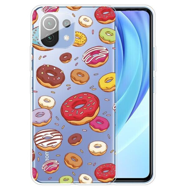 

Силиконовый (TPU) чехол Deexe Pretty Glossy для Xiaomi Mi 11 Lite - Doughnut